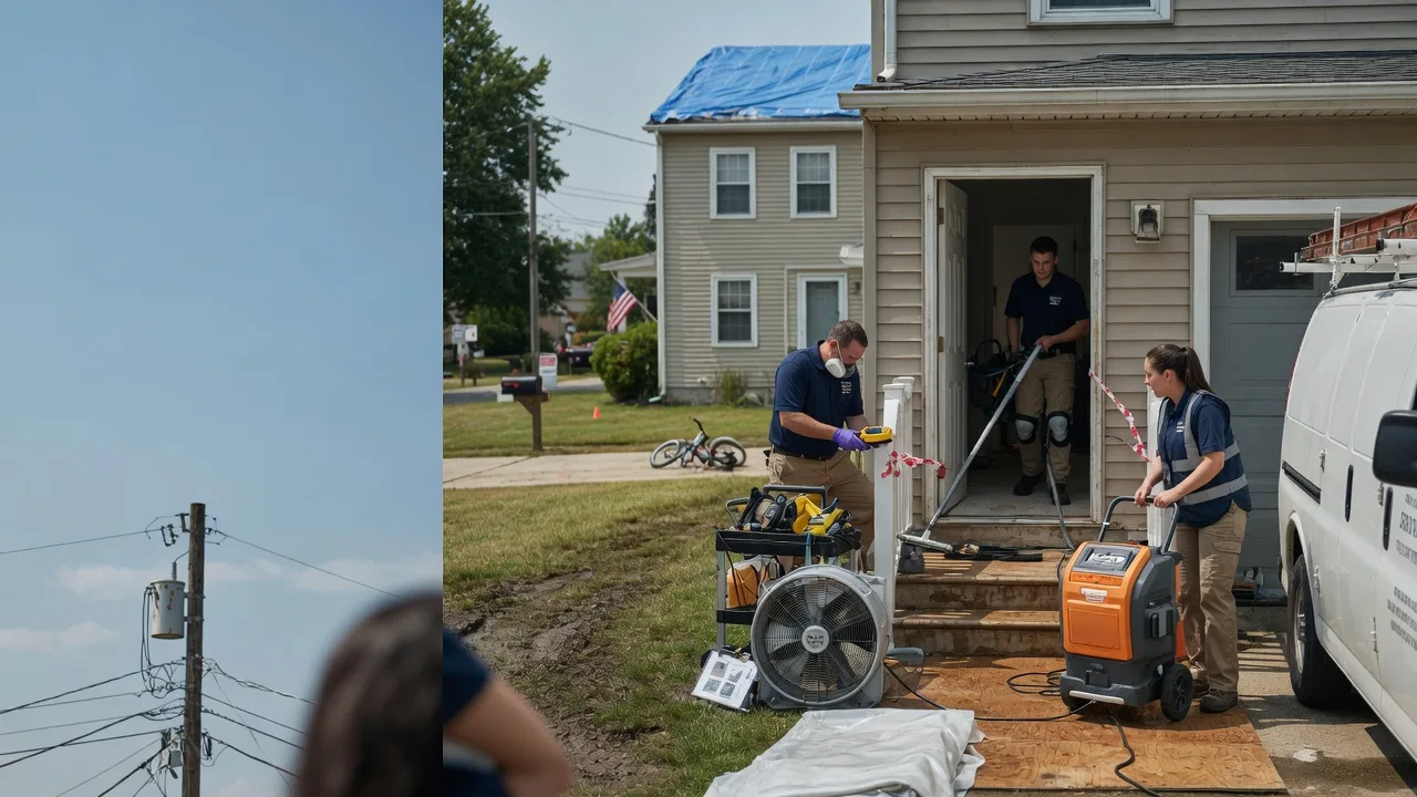 Water Damage Repair in Elvaston, IL near me
